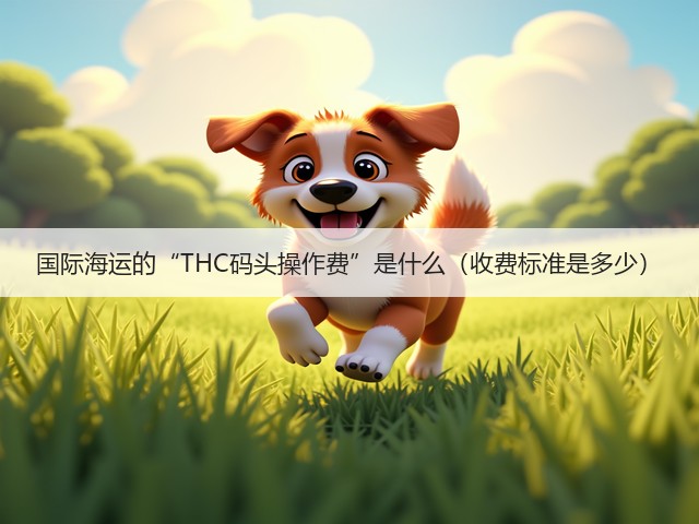 国际海运的“THC码头操作费”是什么(收费标准是多少)(图1) 国际海运的“THC码头操作费”是什么(收费标准是多少)(图1)