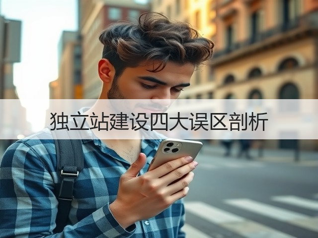 独立站建设四大误区剖析(图1) 独立站建设四大误区剖析(图1)
