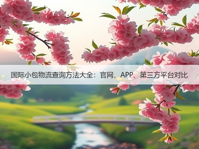 国际小包物流查询方法大全:官网、APP、第三方平台对比(图3) 国际小包物流查询方法大全:官网、APP、第三方平台对比(图3)
