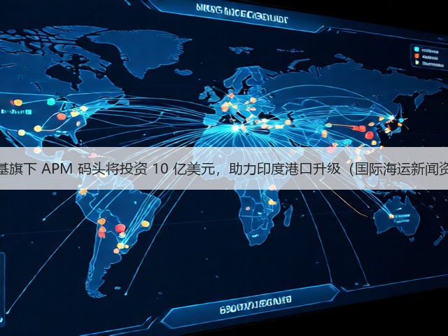 马士基旗下 APM 码头将投资 10 亿美元,助力印度港口升级(国际海运新闻资讯)(图3) 马士基旗下 APM 码头将投资 10 亿美元,助力印度港口升级(国际海运新闻资讯)(图3)