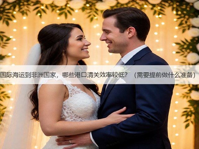 国际海运到非洲国家,哪些港口清关效率较低?(需要提前做什么准备)(图2) 国际海运到非洲国家,哪些港口清关效率较低?(需要提前做什么准备)(图2)