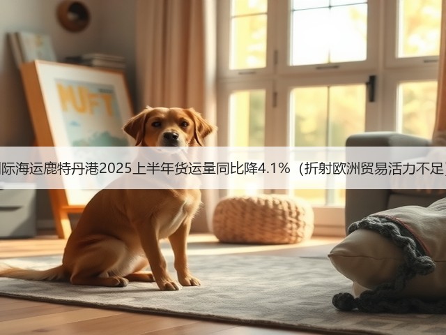 国际海运鹿特丹港2025上半年货运量同比降4.1%（折射欧洲贸易活力不足）(图1)