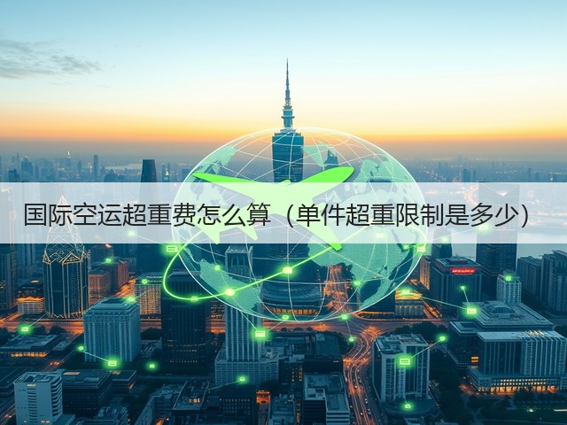 国际空运超重费怎么算（单件超重限制是多少）(图3)