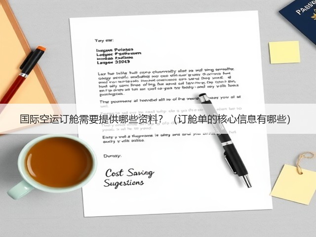 国际空运订舱需要提供哪些资料?(订舱单的核心信息有哪些)(图2) 国际空运订舱需要提供哪些资料?(订舱单的核心信息有哪些)(图2)