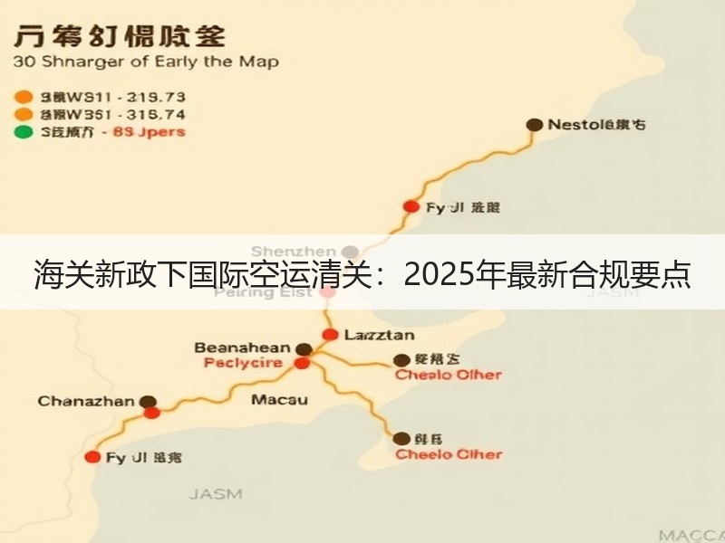 海关新政下国际空运清关：2025年最新合规要点
