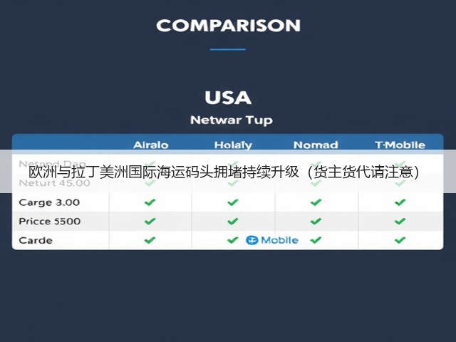 欧洲与拉丁美洲国际海运码头拥堵持续升级(货主货代请注意)(图3) 欧洲与拉丁美洲国际海运码头拥堵持续升级(货主货代请注意)(图3)