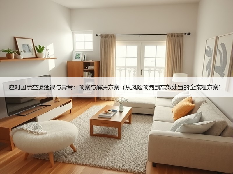 应对国际空运延误与异常:预案与解决方案(从风险预判到高效处置的全流程方案) 应对国际空运延误与异常:预案与解决方案(从风险预判到高效处置的全流程方案)