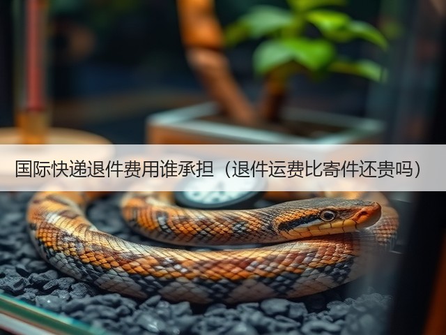 国际快递退件费用谁承担（退件运费比寄件还贵吗）(图3)