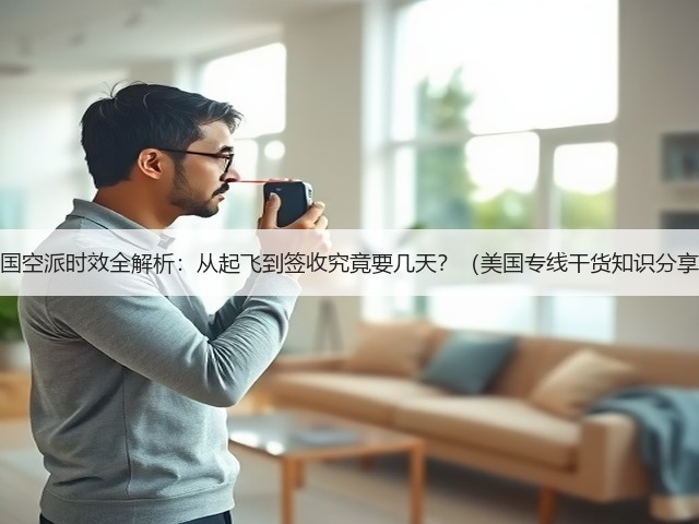 美国空派时效全解析：从起飞到签收究竟要几天？（美国专线干货知识分享）(图1)