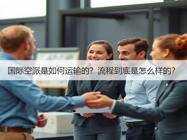 国际空派是如何运输的？流程到底是怎么样的？(图1)