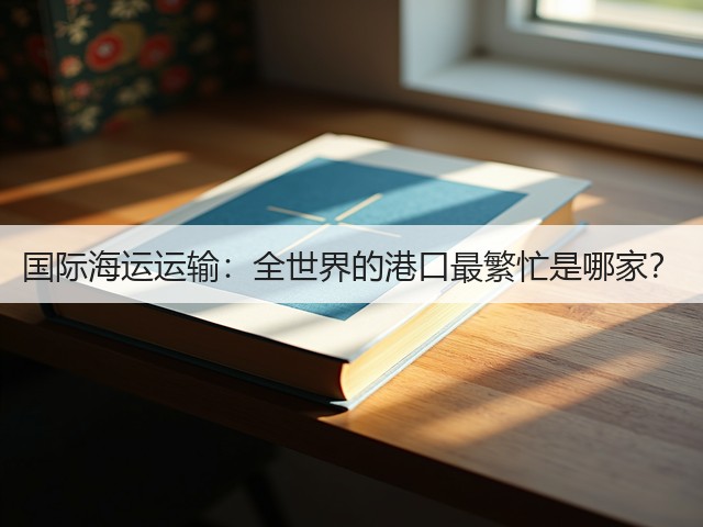 国际海运运输：全世界的港口最繁忙是哪家？(图3)