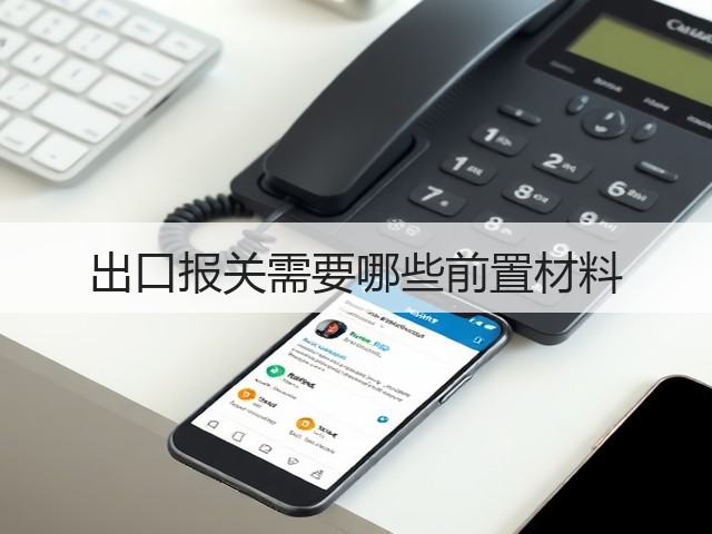 出口报关需要哪些前置材料(图3)