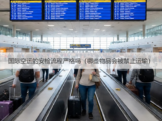 国际空运的安检流程严格吗（哪些物品会被禁止运输）(图1)