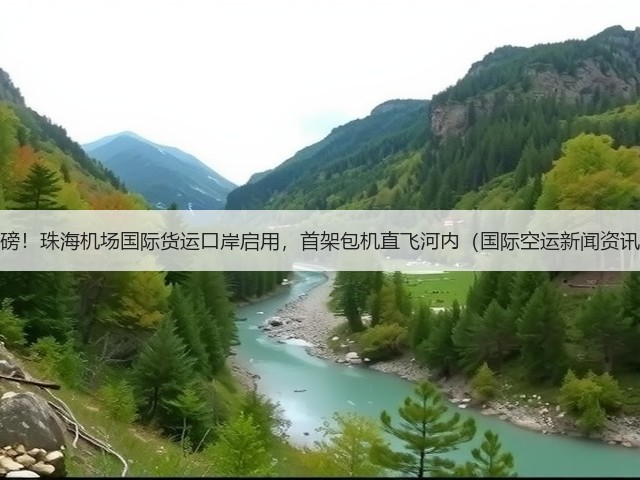重磅！珠海机场国际货运口岸启用，首架包机直飞河内（国际空运新闻资讯）(图3)