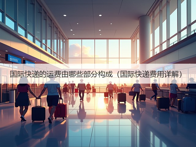 国际快递的运费由哪些部分构成(国际快递费用详解)(图2) 国际快递的运费由哪些部分构成(国际快递费用详解)(图2)