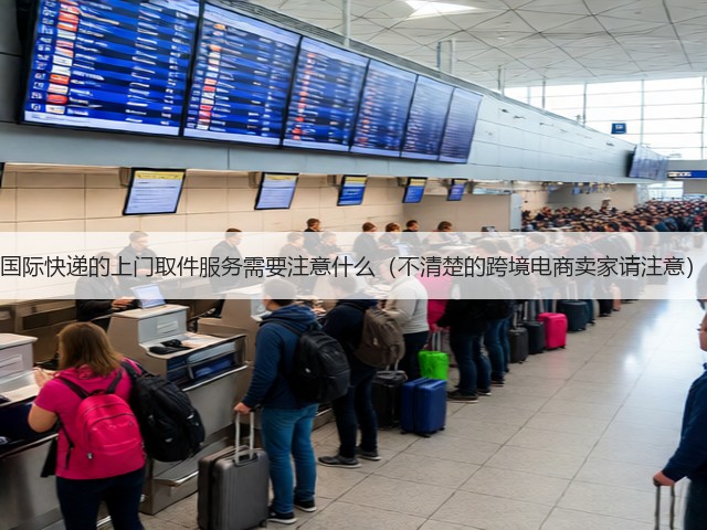 国际快递的上门取件服务需要注意什么（不清楚的跨境电商卖家请注意）(图1)