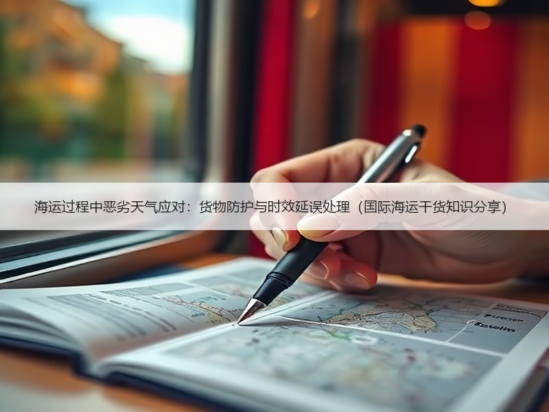 海运过程中恶劣天气应对：货物防护与时效延误处理（国际海运干货知识分享）