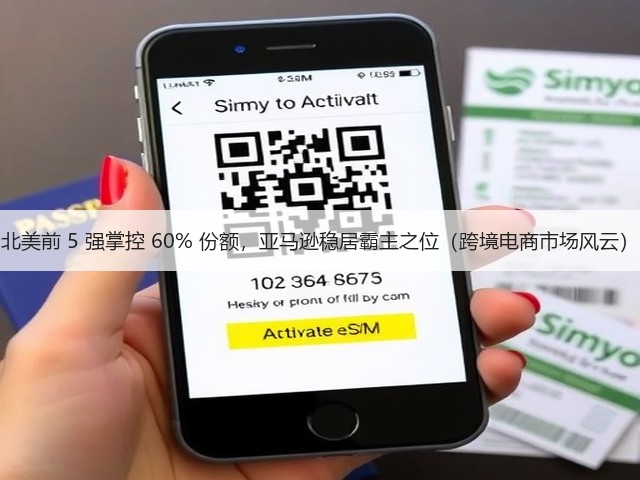 北美前 5 强掌控 60% 份额，亚马逊稳居霸主之位（跨境电商市场风云）(图3)