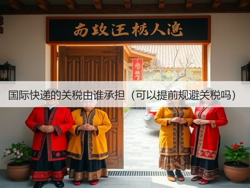 国际快递的关税由谁承担（可以提前规避关税吗）