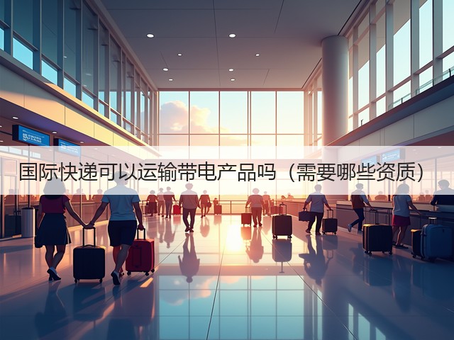国际快递可以运输带电产品吗(需要哪些资质)(图3) 国际快递可以运输带电产品吗(需要哪些资质)(图3)