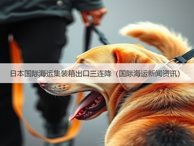 日本国际海运集装箱出口三连降（国际海运新闻资讯）(图1)