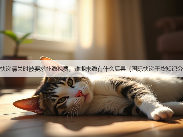国际快递清关时被要求补缴税费，逾期未缴有什么后果（国际快递干货知识分享）(图1)