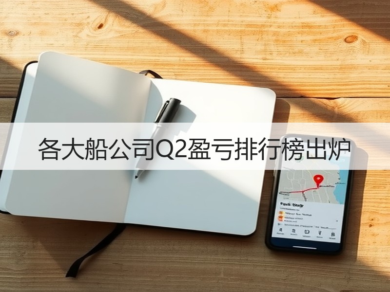 各大船公司Q2盈亏排行榜出炉