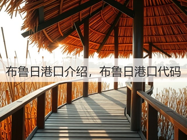 布鲁日港口介绍,布鲁日港口代码(图1) 布鲁日港口介绍,布鲁日港口代码(图1)