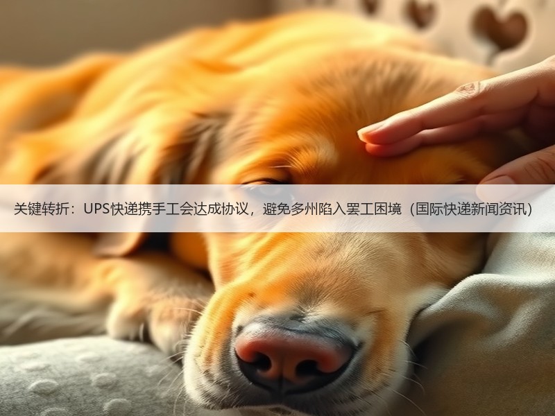 关键转折：UPS快递携手工会达成协议，避免多州陷入罢工困境（国际快递新闻资讯）