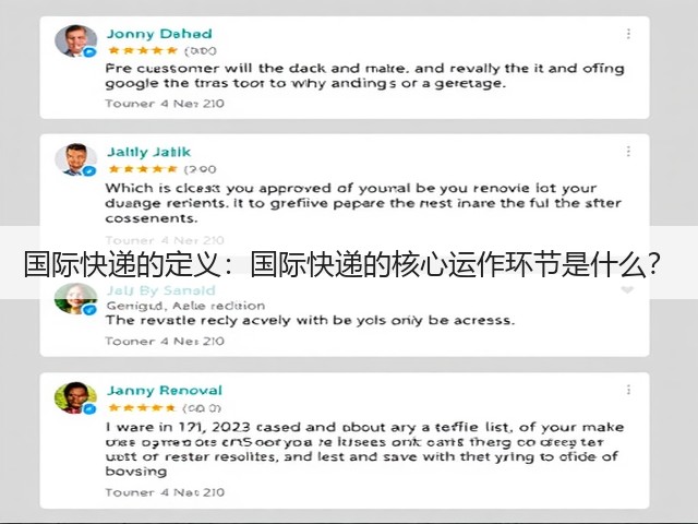 国际快递的定义：国际快递的核心运作环节是什么？(图3)