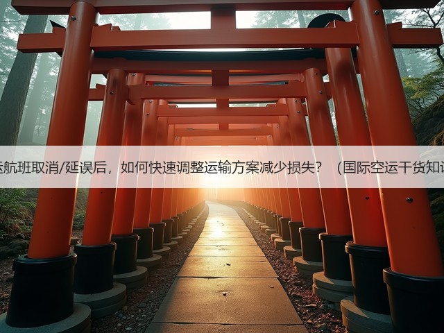国际空运航班取消/延误后，如何快速调整运输方案减少损失？（国际空运干货知识分享）(图1)