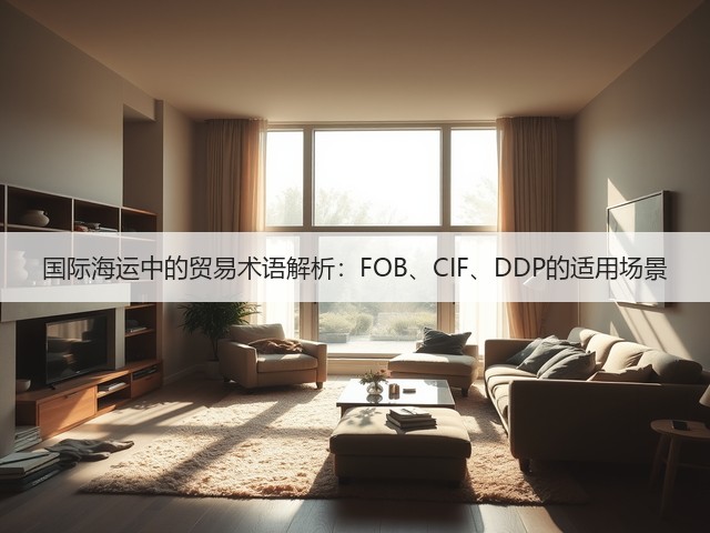 国际海运中的贸易术语解析:FOB、CIF、DDP的适用场景(图1) 国际海运中的贸易术语解析:FOB、CIF、DDP的适用场景(图1)