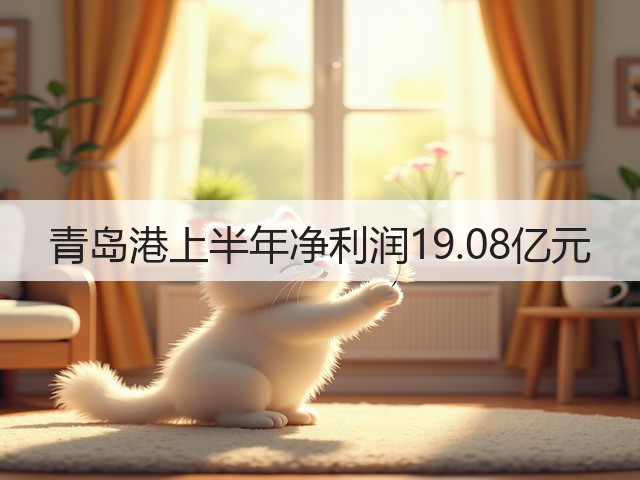 青岛港上半年净利润19.08亿元(图2)