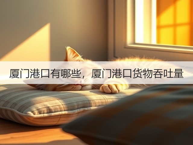厦门港口有哪些，厦门港口货物吞吐量(图2)