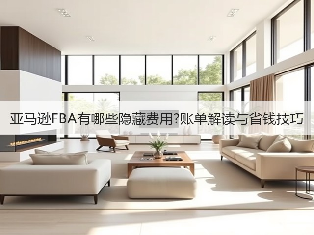 亚马逊FBA有哪些隐藏费用?账单解读与省钱技巧(图2)