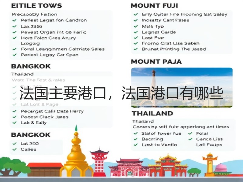 法国主要港口，法国港口有哪些