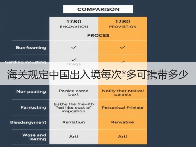 海关规定中国出入境每次*多可携带多少(图3)