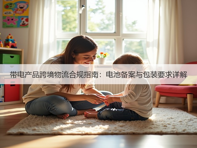 带电产品跨境物流合规指南:电池备案与包装要求详解(图1) 带电产品跨境物流合规指南:电池备案与包装要求详解(图1)
