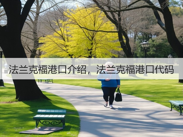 法兰克福港口介绍，法兰克福港口代码(图1)