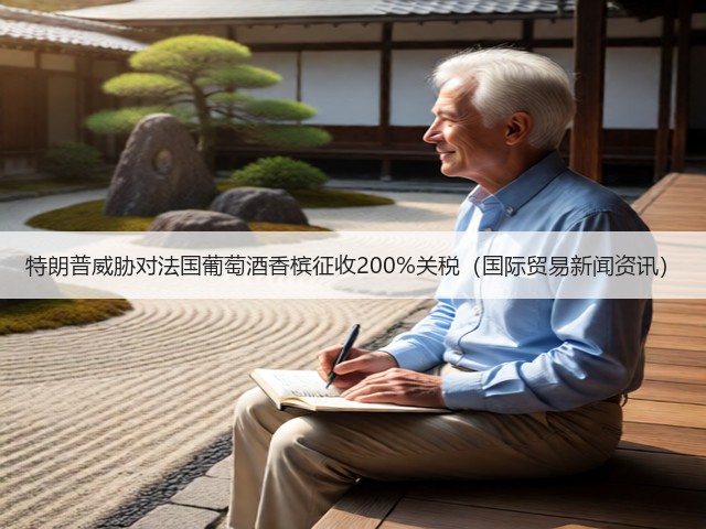 特朗普威胁对法国葡萄酒香槟征收200%关税(国际贸易新闻资讯)(图3) 特朗普威胁对法国葡萄酒香槟征收200%关税(国际贸易新闻资讯)(图3)