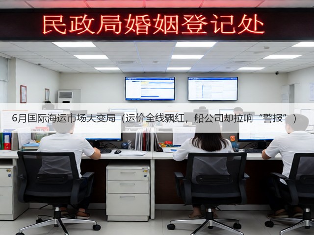 6月国际海运市场大变局（运价全线飘红，船公司却拉响“警报”）(图3)
