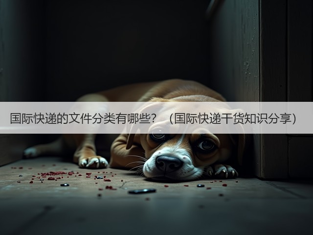 国际快递的文件分类有哪些？（国际快递干货知识分享）(图3)
