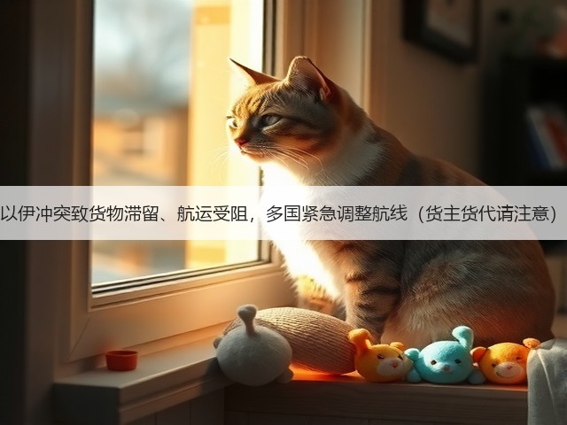 以伊冲突致货物滞留、航运受阻,多国紧急调整航线(货主货代请注意)(图1) 以伊冲突致货物滞留、航运受阻,多国紧急调整航线(货主货代请注意)(图1)