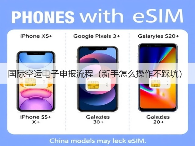 国际空运电子申报流程(新手怎么操作不踩坑)(图3) 国际空运电子申报流程(新手怎么操作不踩坑)(图3)