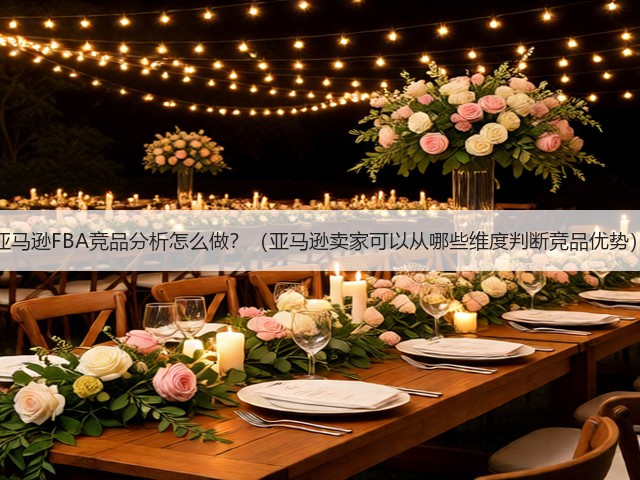亚马逊FBA竞品分析怎么做？（亚马逊卖家可以从哪些维度判断竞品优势）(图3)
