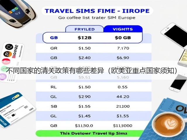 不同国家的清关政策有哪些差异（欧美亚重点国家须知）(图3)