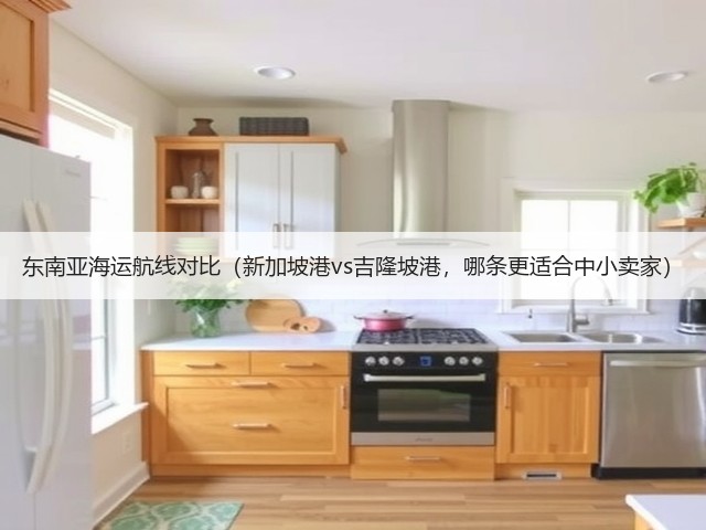 东南亚海运航线对比（新加坡港vs吉隆坡港，哪条更适合中小卖家）(图2)