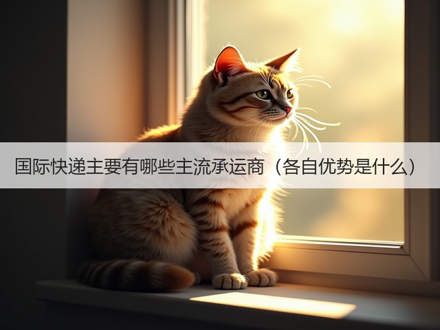 国际快递主要有哪些主流承运商(各自优势是什么)(图3) 国际快递主要有哪些主流承运商(各自优势是什么)(图3)