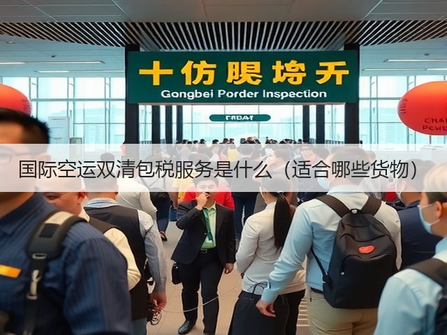 国际空运双清包税服务是什么（适合哪些货物）(图1)