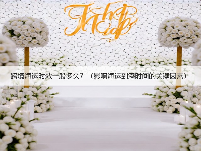 跨境海运时效一般多久？（影响海运到港时间的关键因素）(图3)